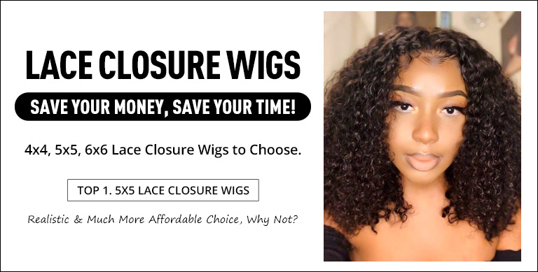 Closure Lace Wigs, Fashion Closure Lace Wigs