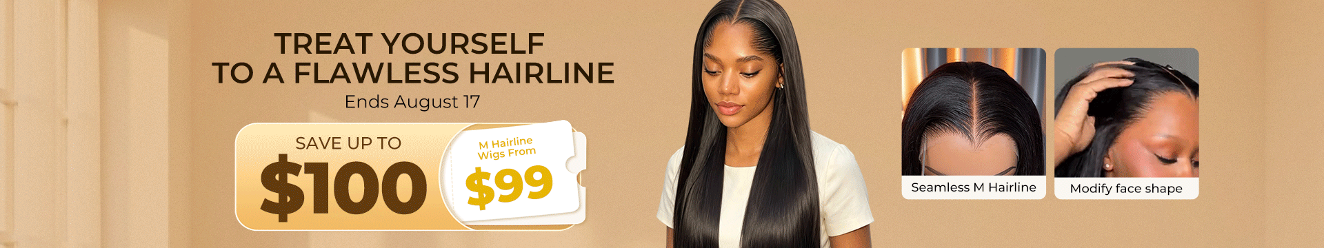 M Hairline Wigs