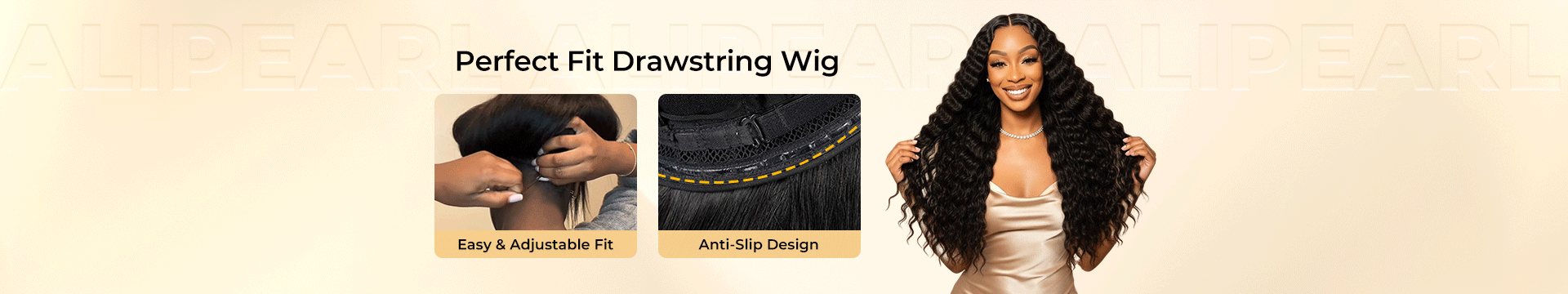 Drawstring Wigs