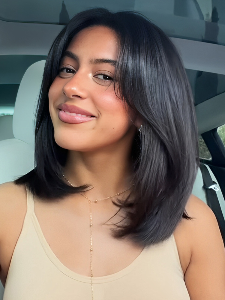 glueless short human hair wigs