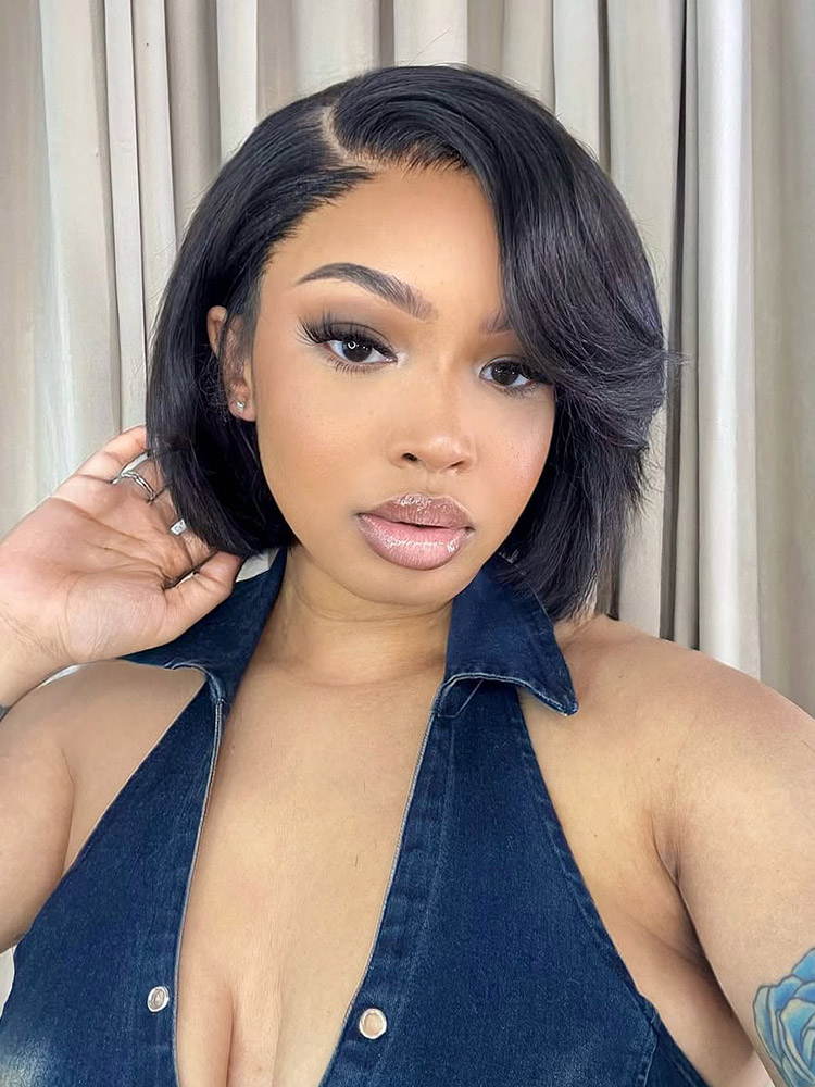7*5 Glueless Closure Wig