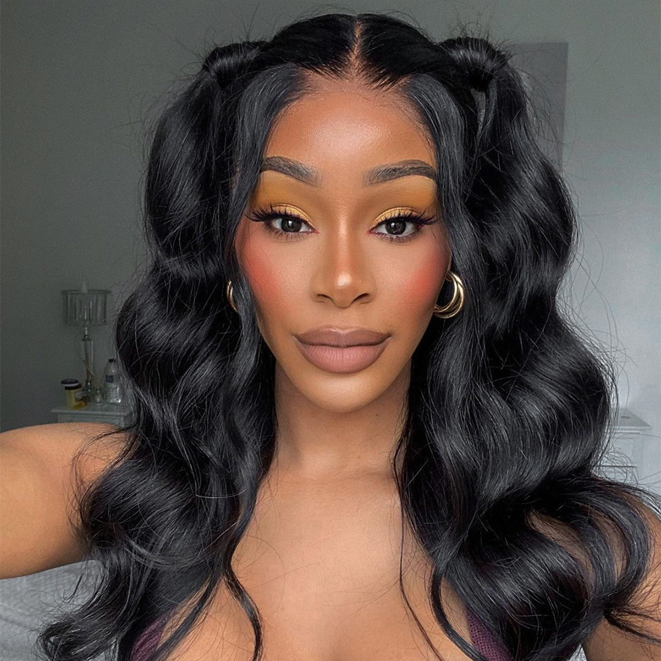body wave   Human Hair Wig