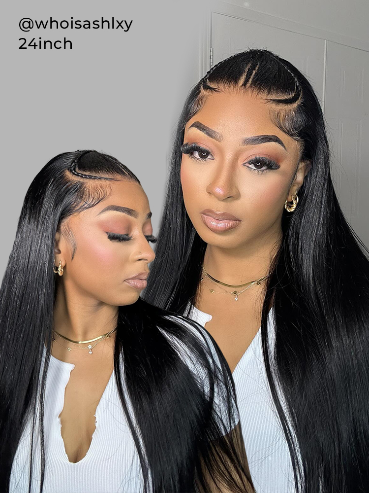 pre styled straight wig