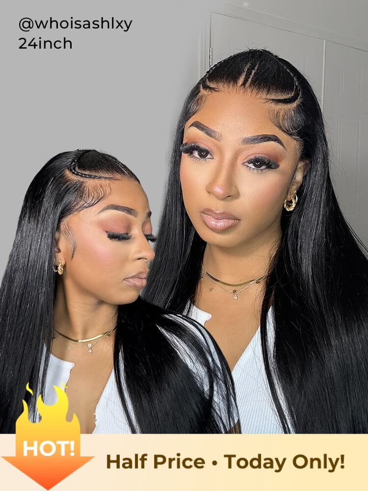 pre styled straight wig