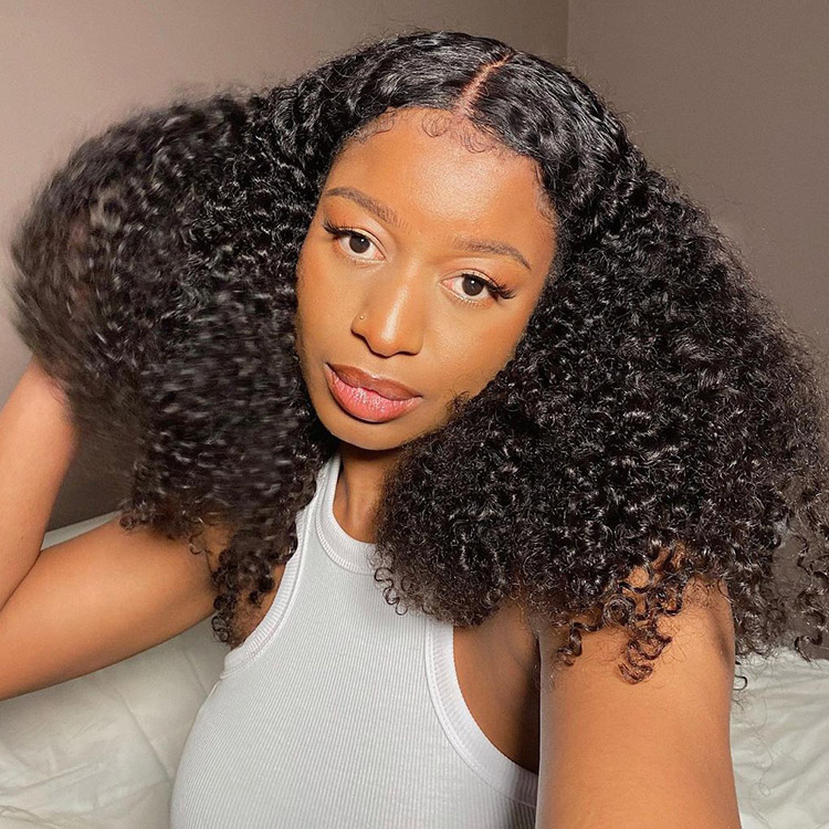 Human Hair V Part Wigs