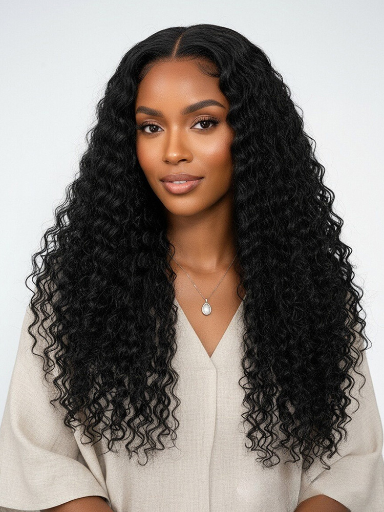 Deep Wave Lace Front Wig