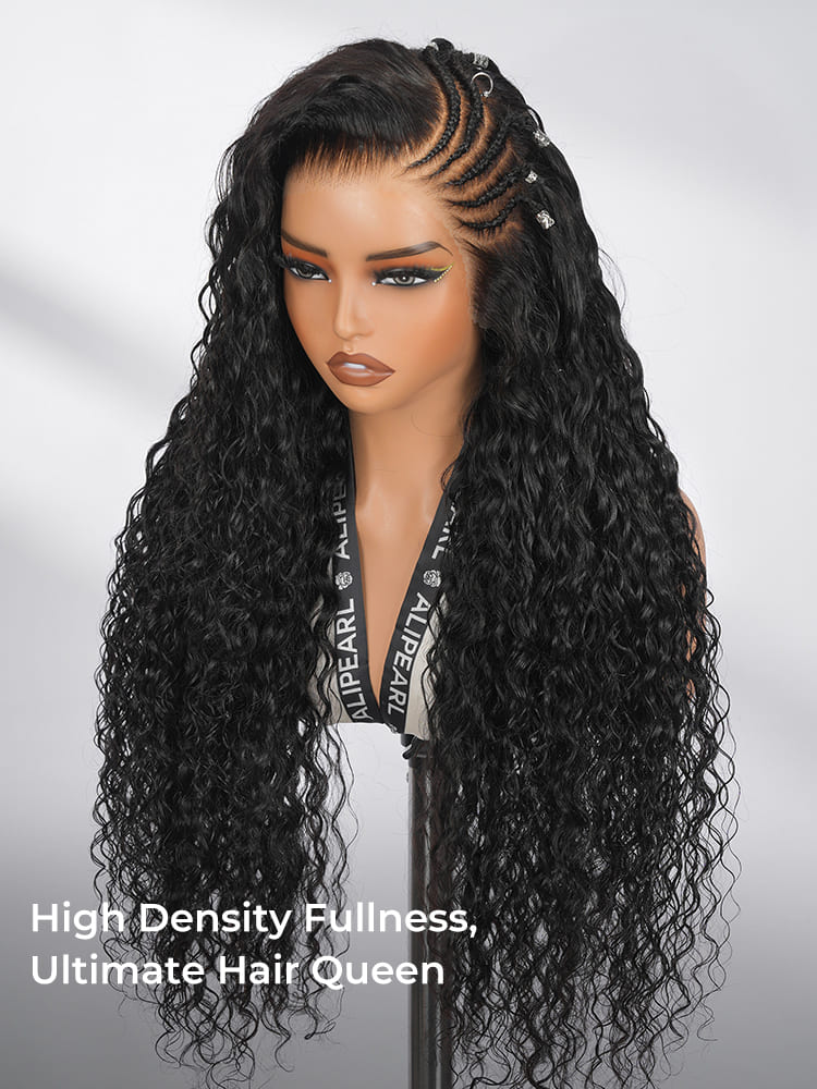 boho braided lace frontal wig human hair