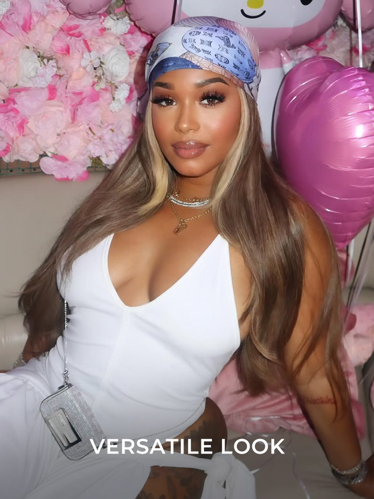 versatile hairstyle with alipearl lace frontal wig