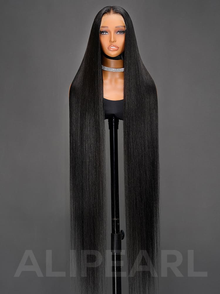 34 Inch 250% Full density straight wig