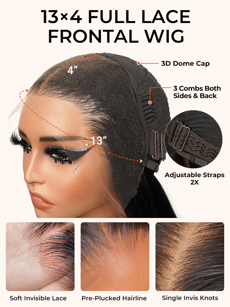 13x4 large lace front wig