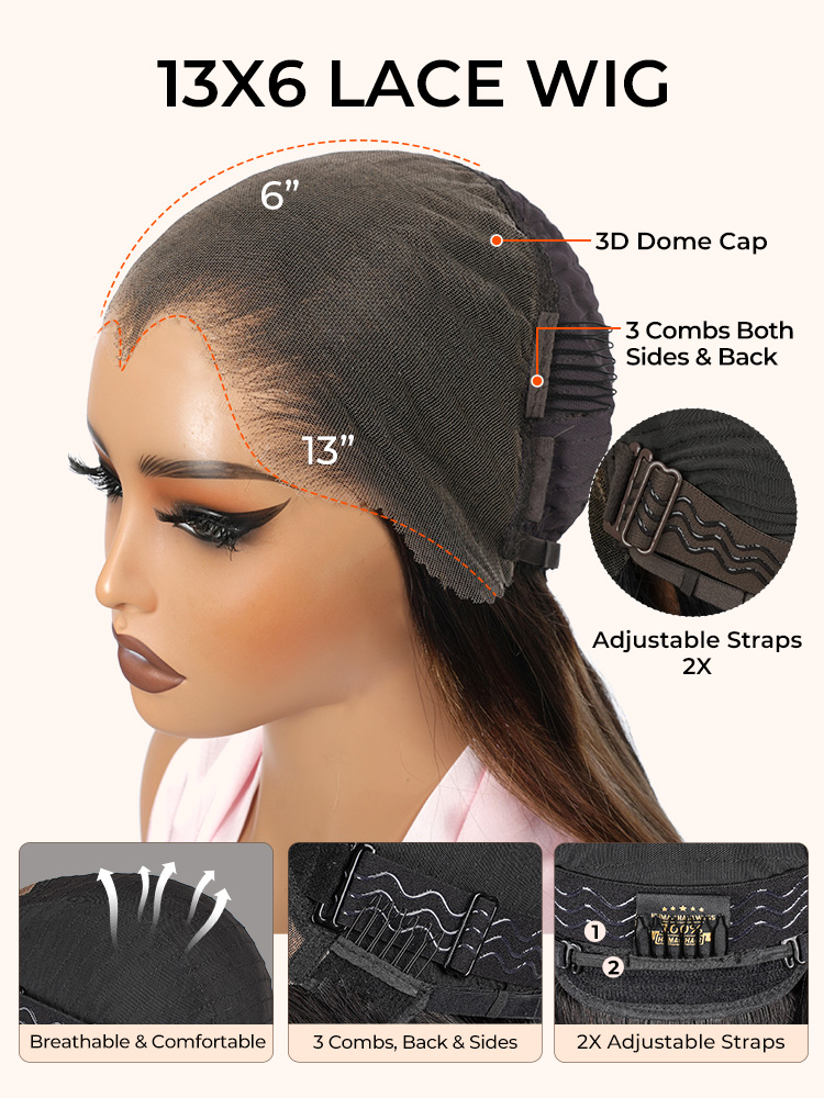 Pre-Cut Lace M Hairline Wig