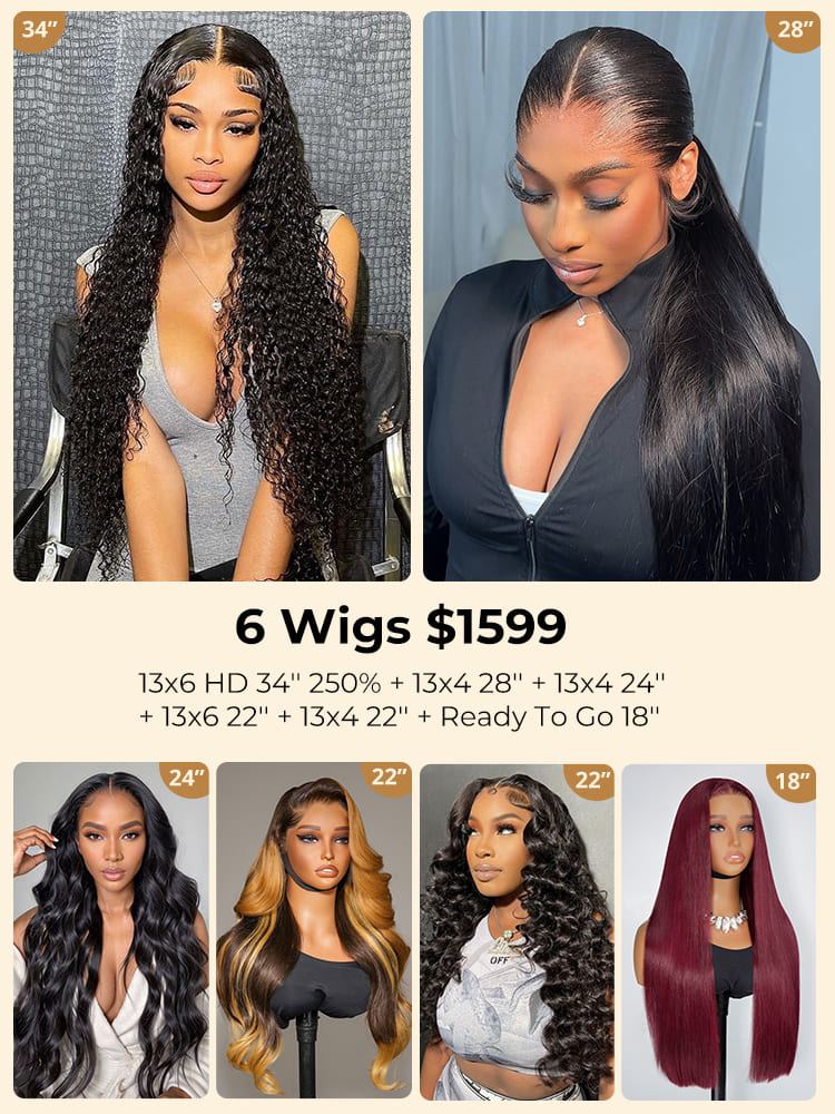 super long & full HD lace frontal wig 