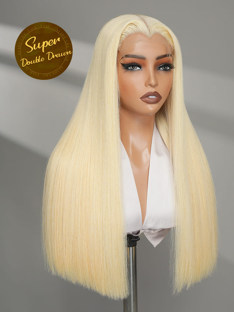 double drawn blonde wig