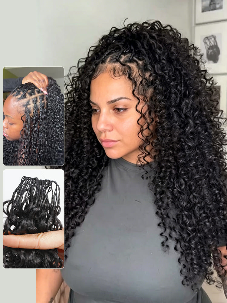 Soft Curly Hair