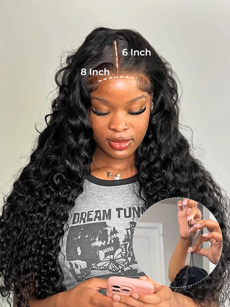Deep Wave Glueless Wig