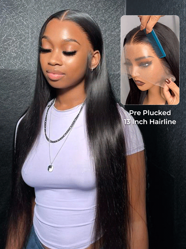 pre plucked natural hairline