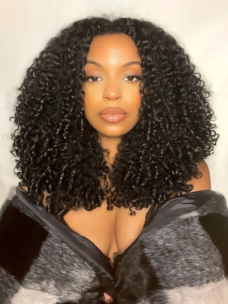 250% density burmese curly wig