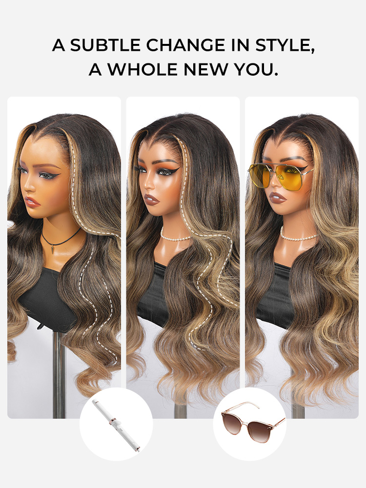 Brown Ombre Front Wigs