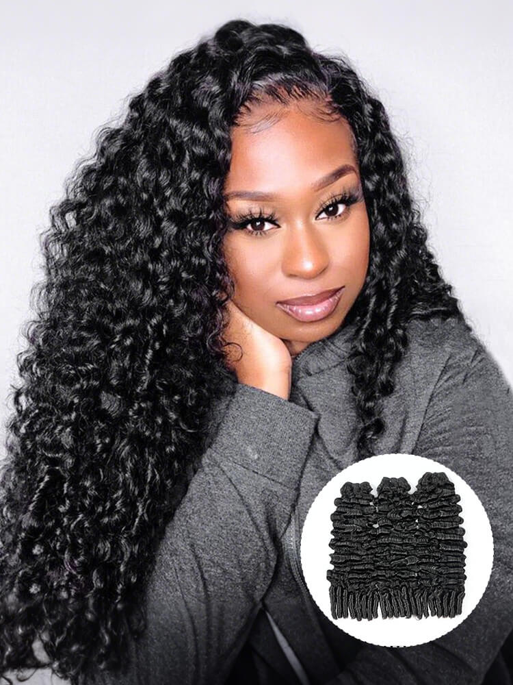 Deep Wave Curly  wig