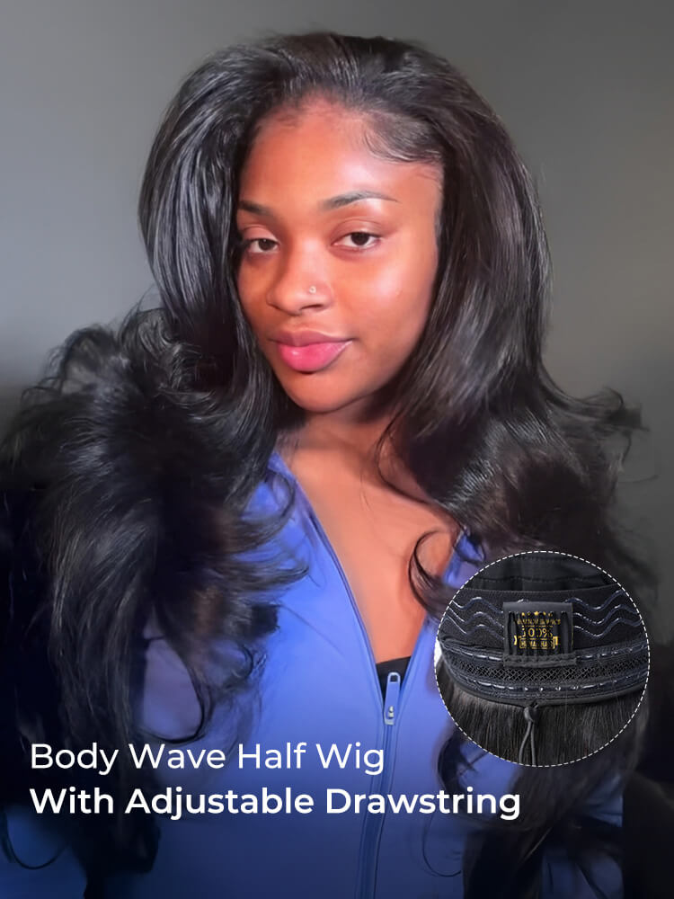 250 Density Half Wig