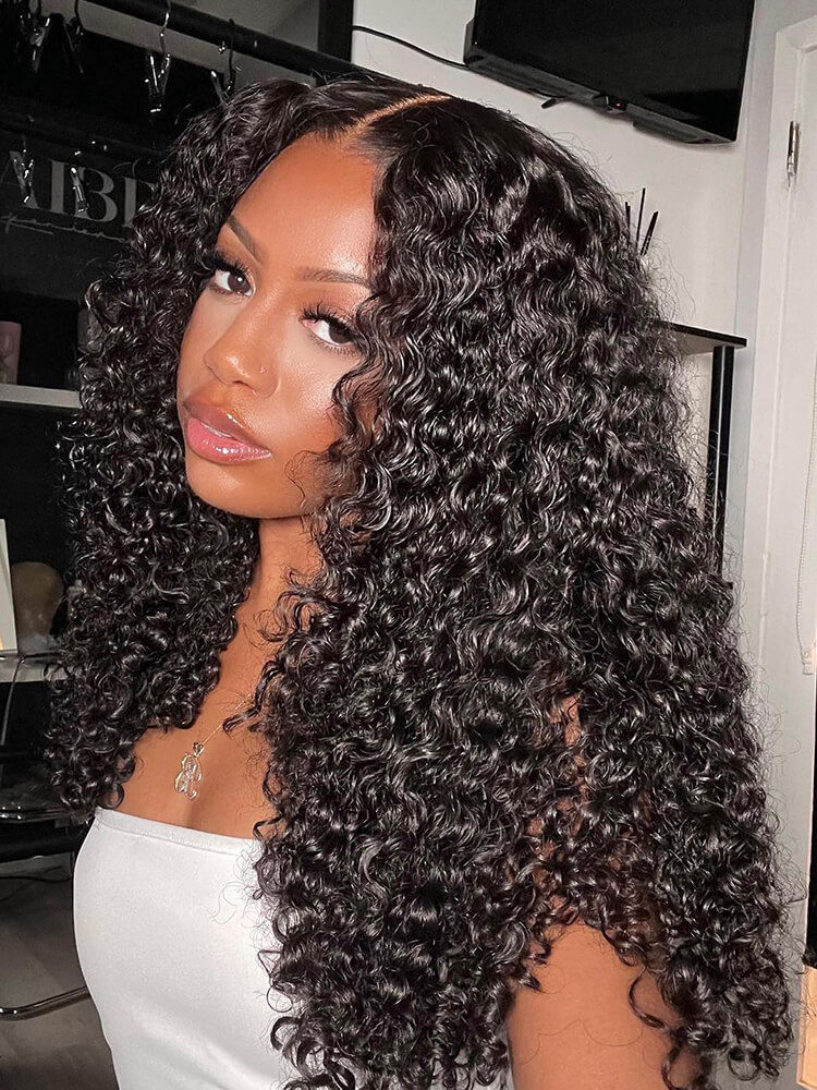 water wave hair