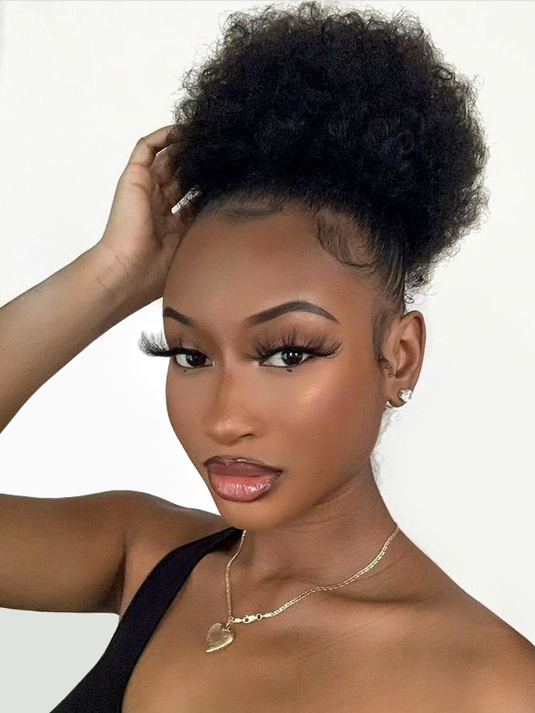 Afro Puff Ponytail Extension