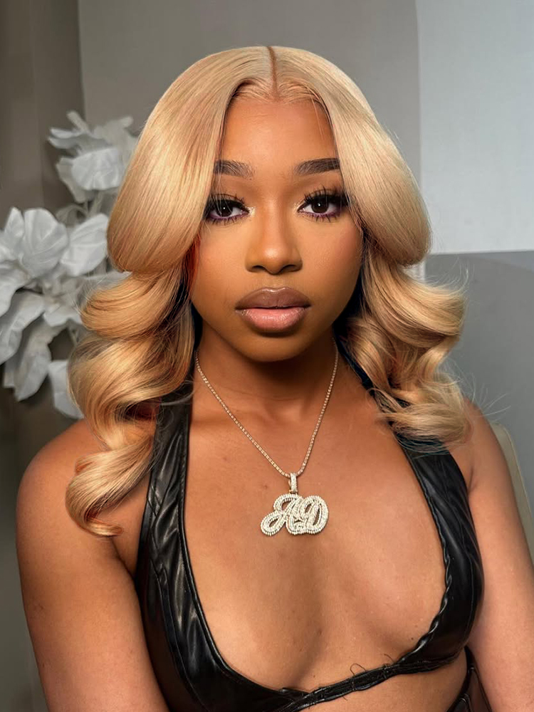 Honey Blonde Short Bob Wig