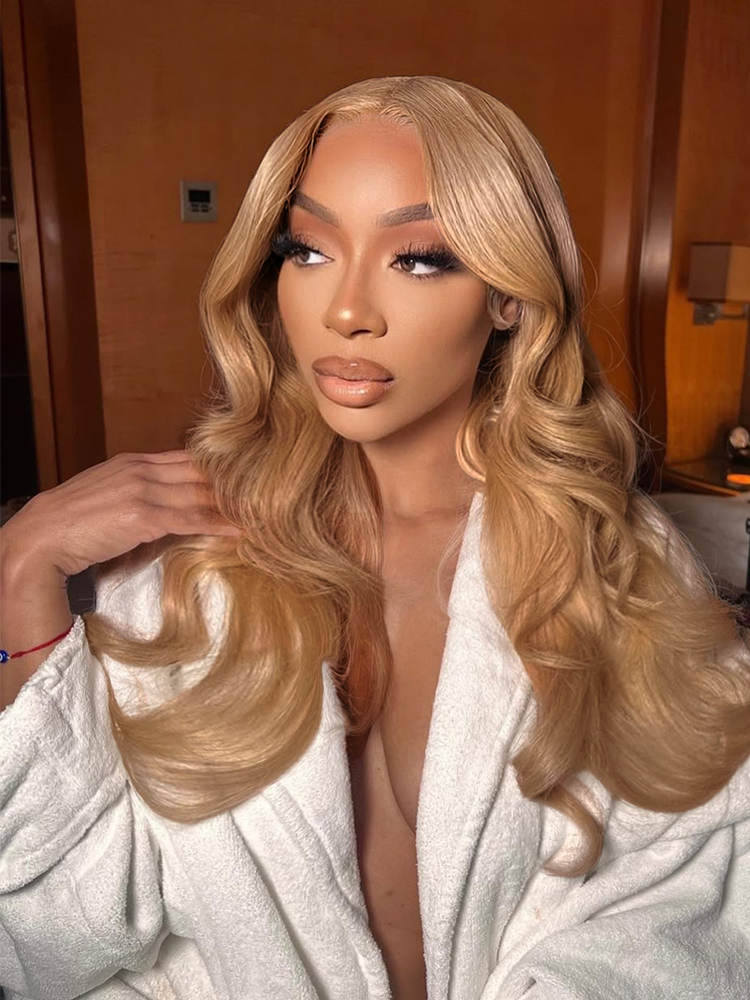 Blonde 13*4 Large Lace Frontal Wig
