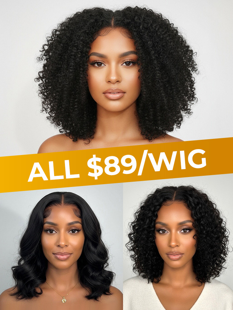 $89 Glueless Ready To Go Wig