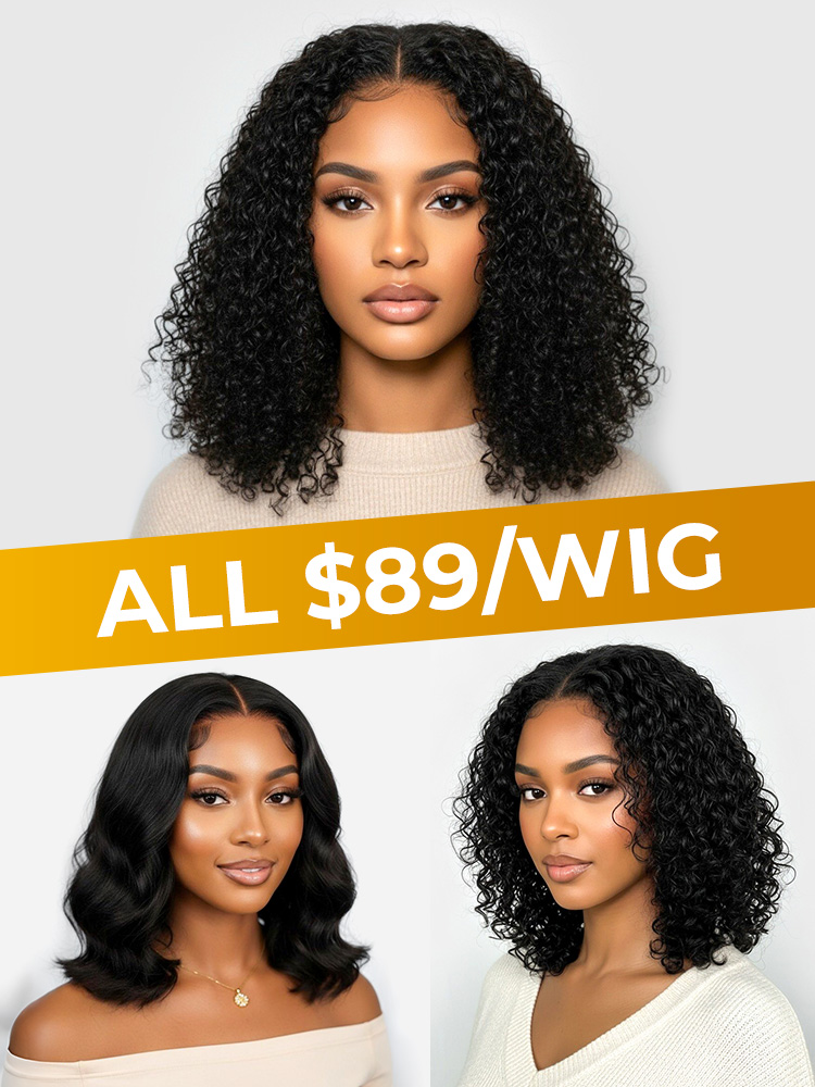 Glueless Curly Ready To Go Wig