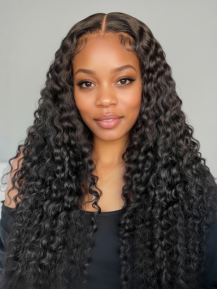 burmese curly HD Lace Front Wig