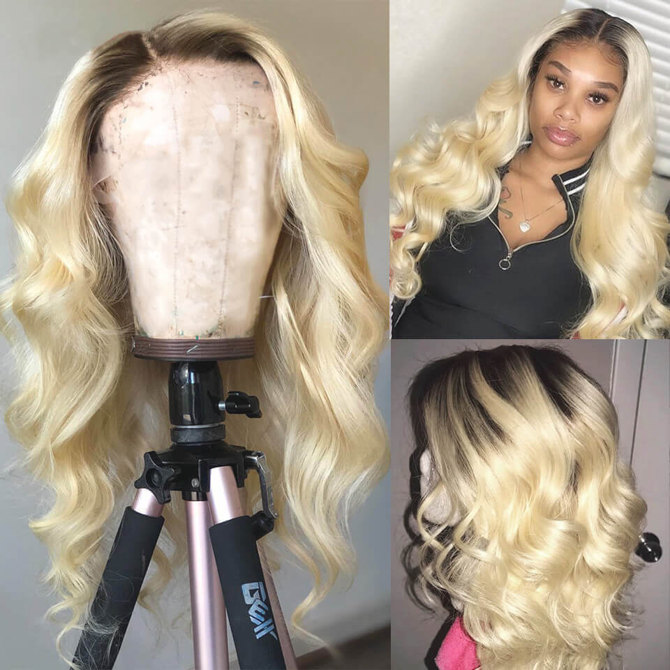 blonde lace wig