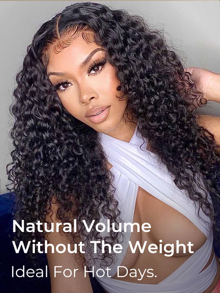 natural density jerry curly lace wigs