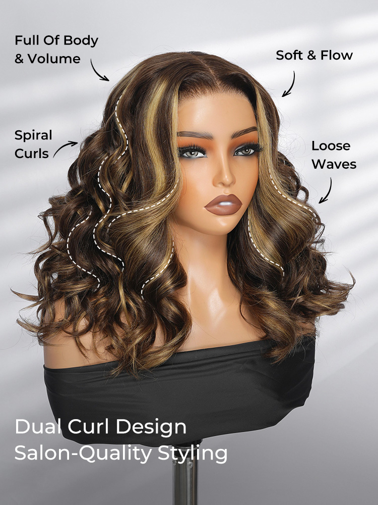 dual curl desigh salon-quality style