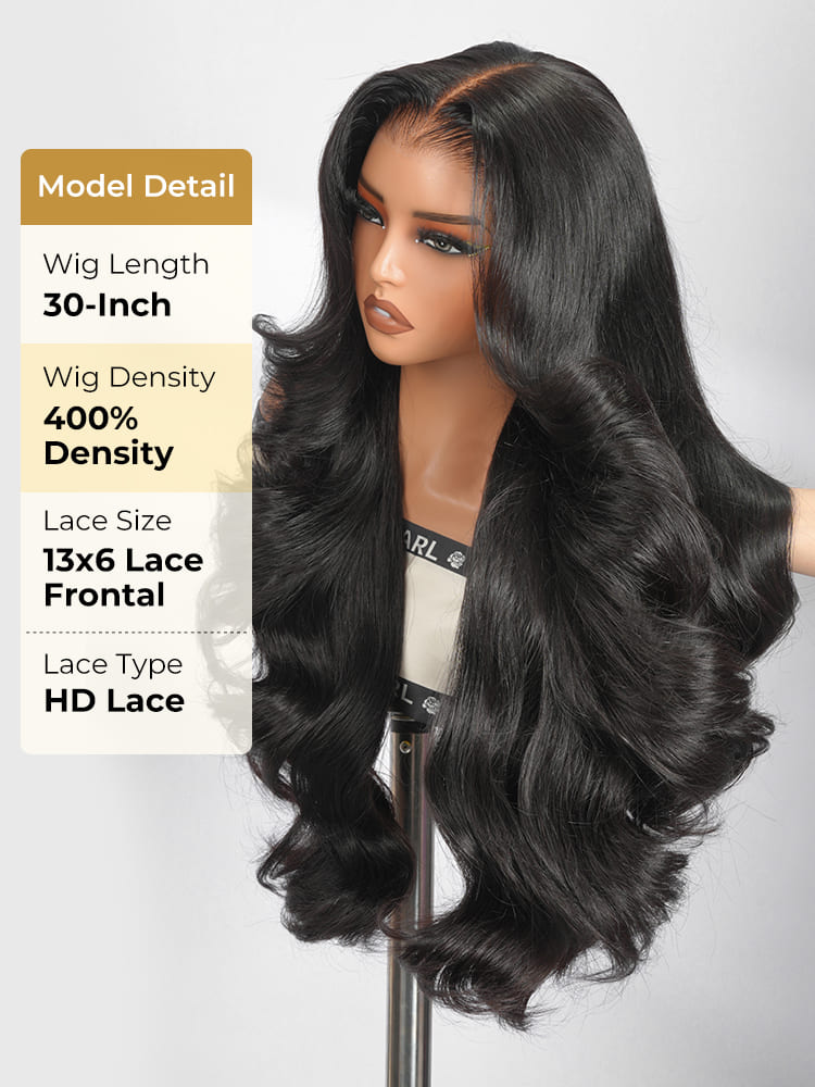 30 inch 400% density wig