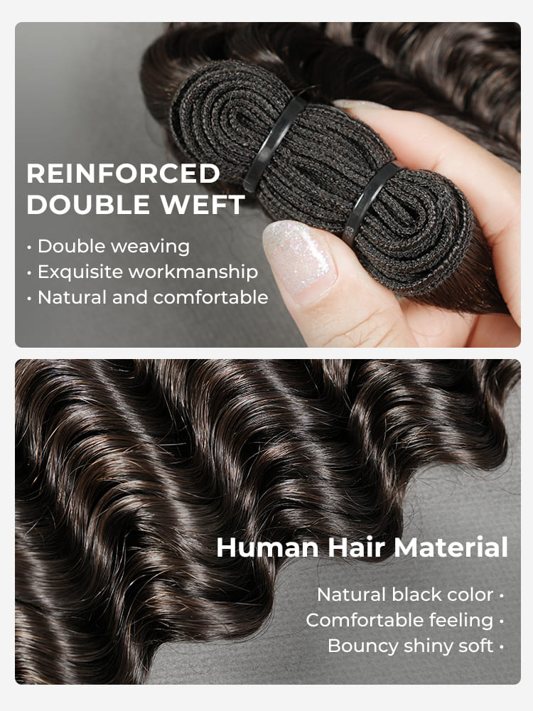 100% unprocessed raw hair bundles