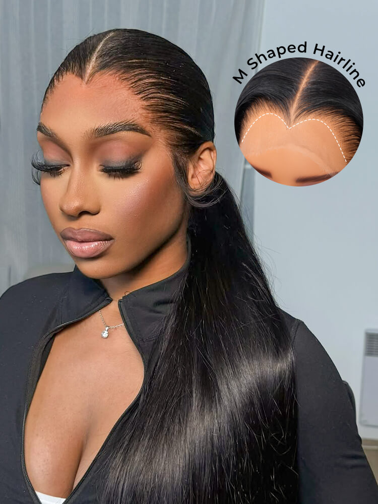 360 lace m hairline wig