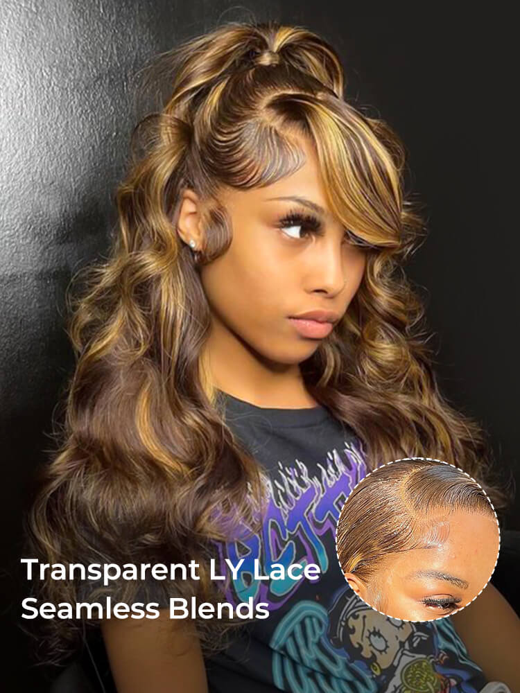 transparent 360 lace frontal