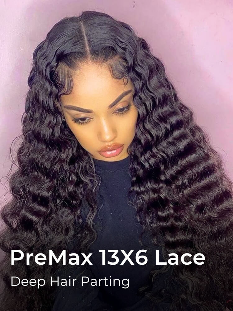 loose deep wave wig