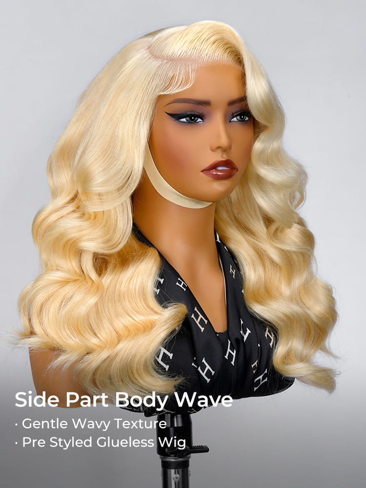 loose body lace closure wig