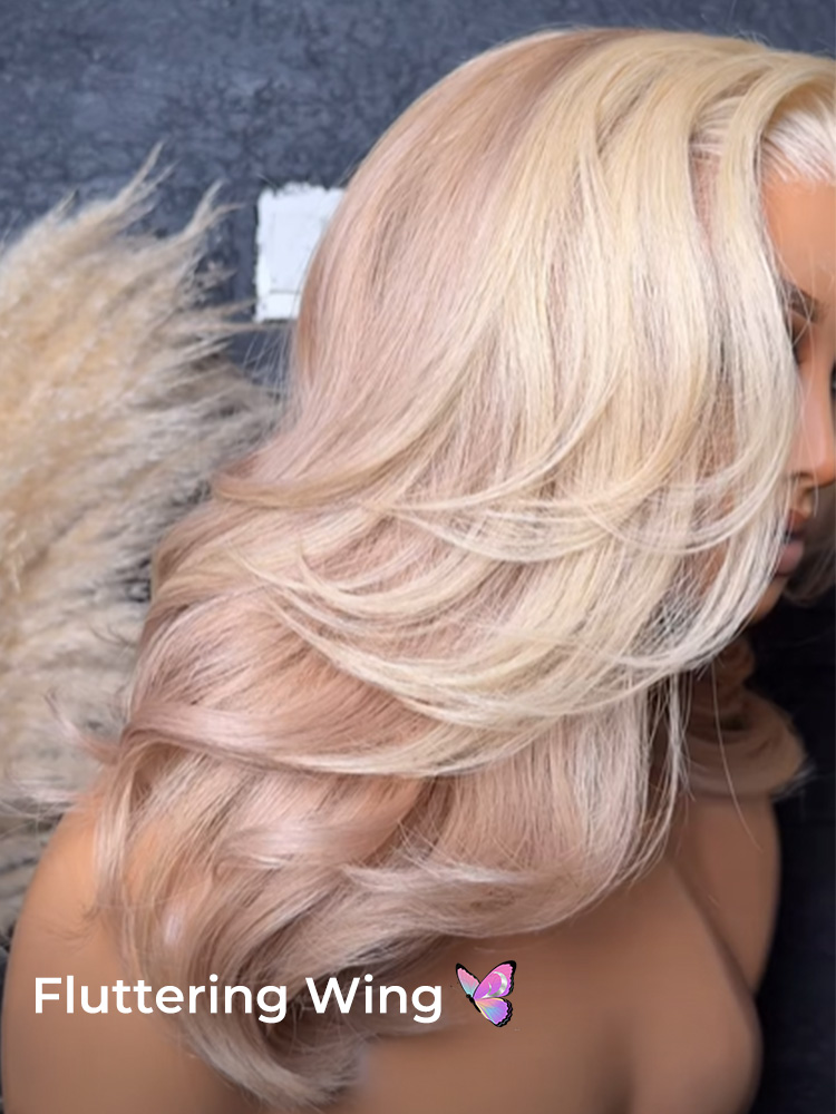 Butterfly Cut Layered Wig