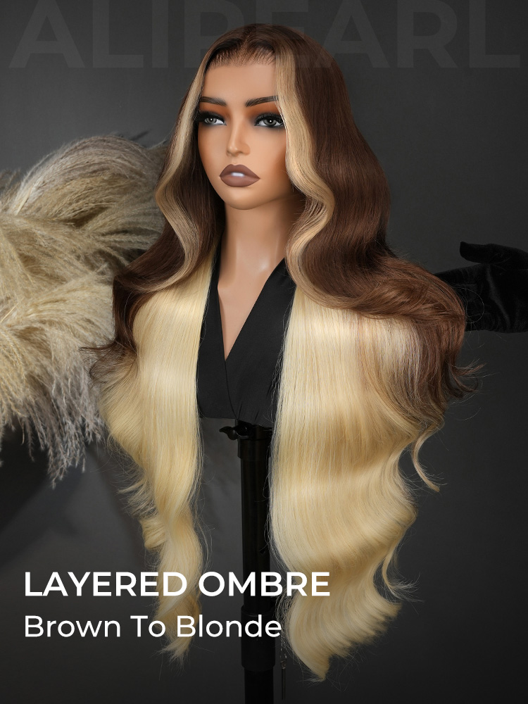 Highlight Human Hair Front Wigs