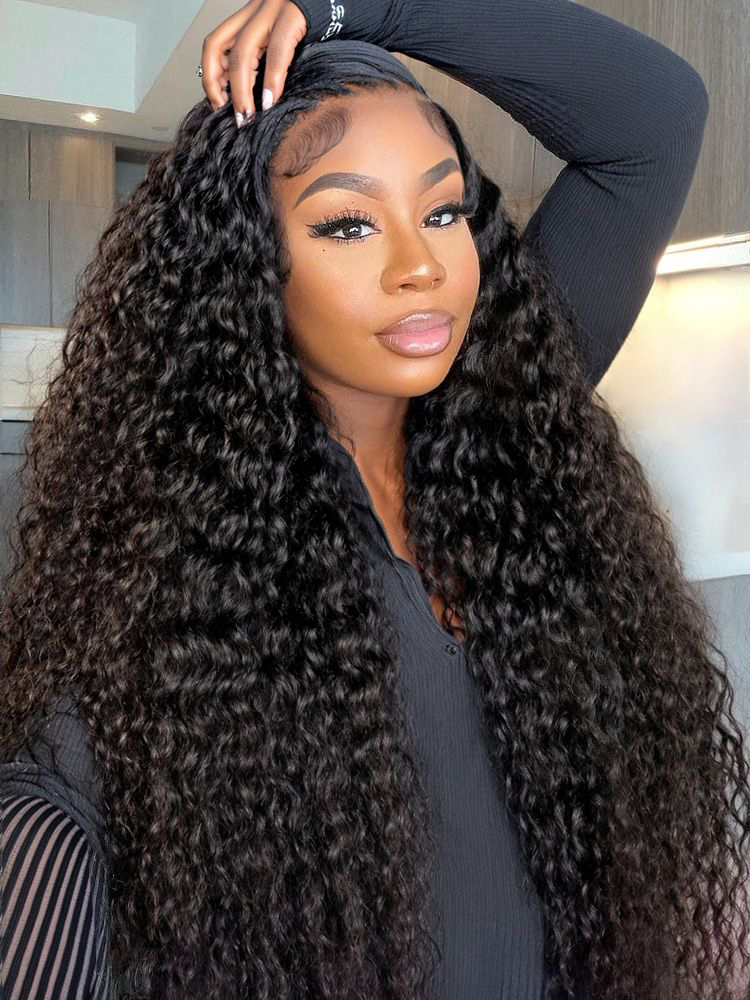 Deep Wave Lace Front Wig