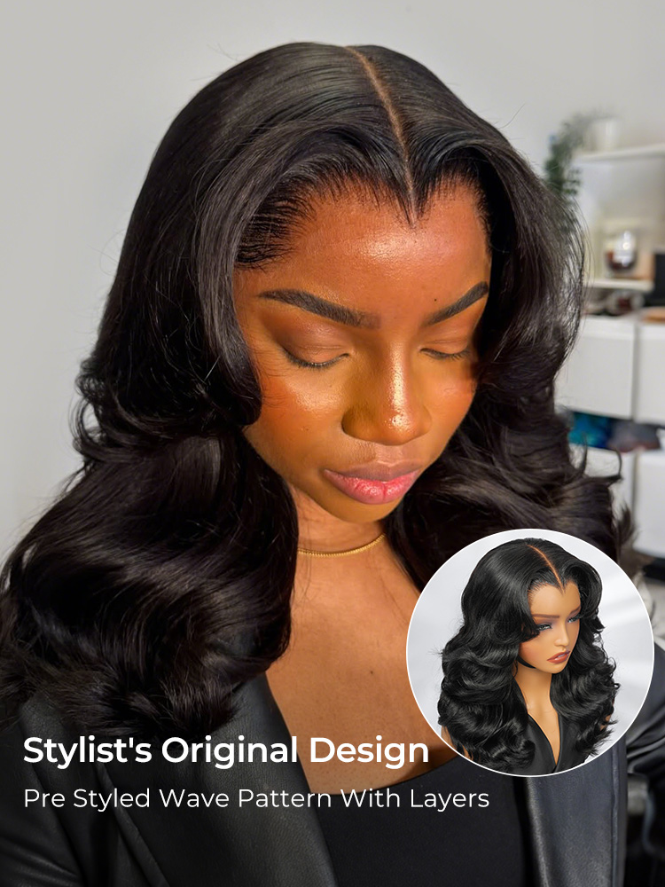 stylist original design wig human hair