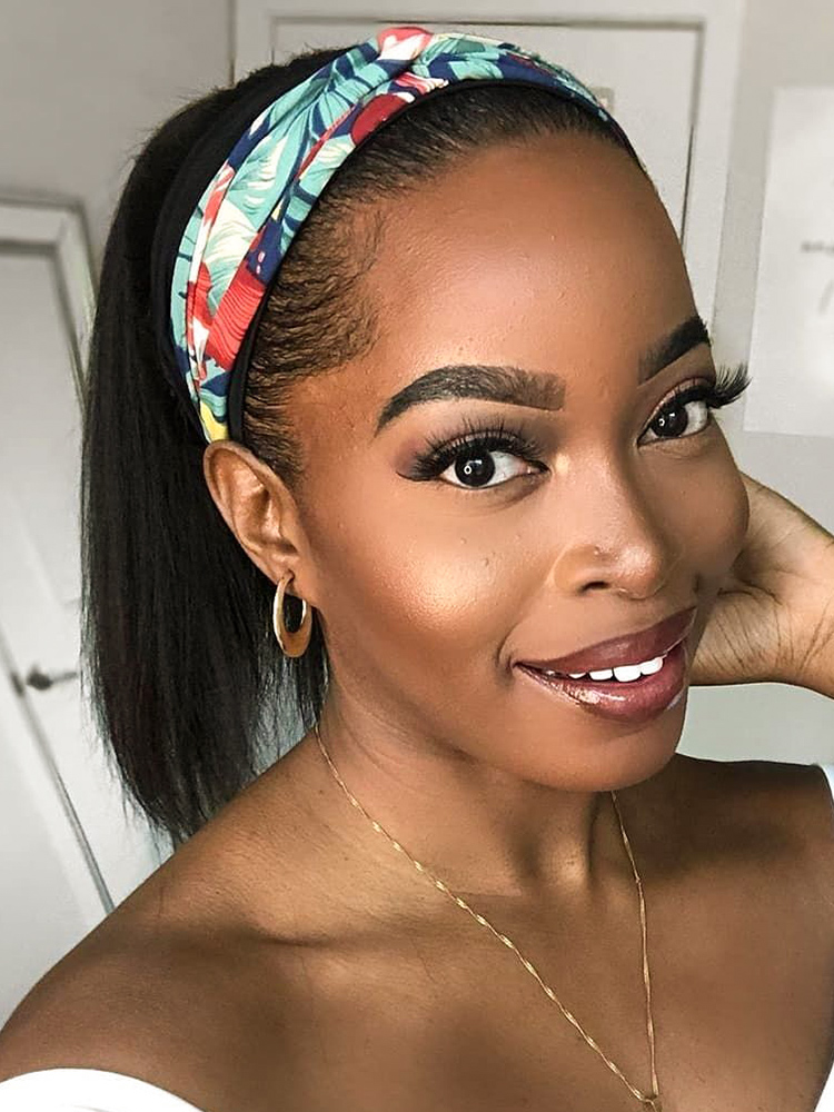 Glueless Headband Wig