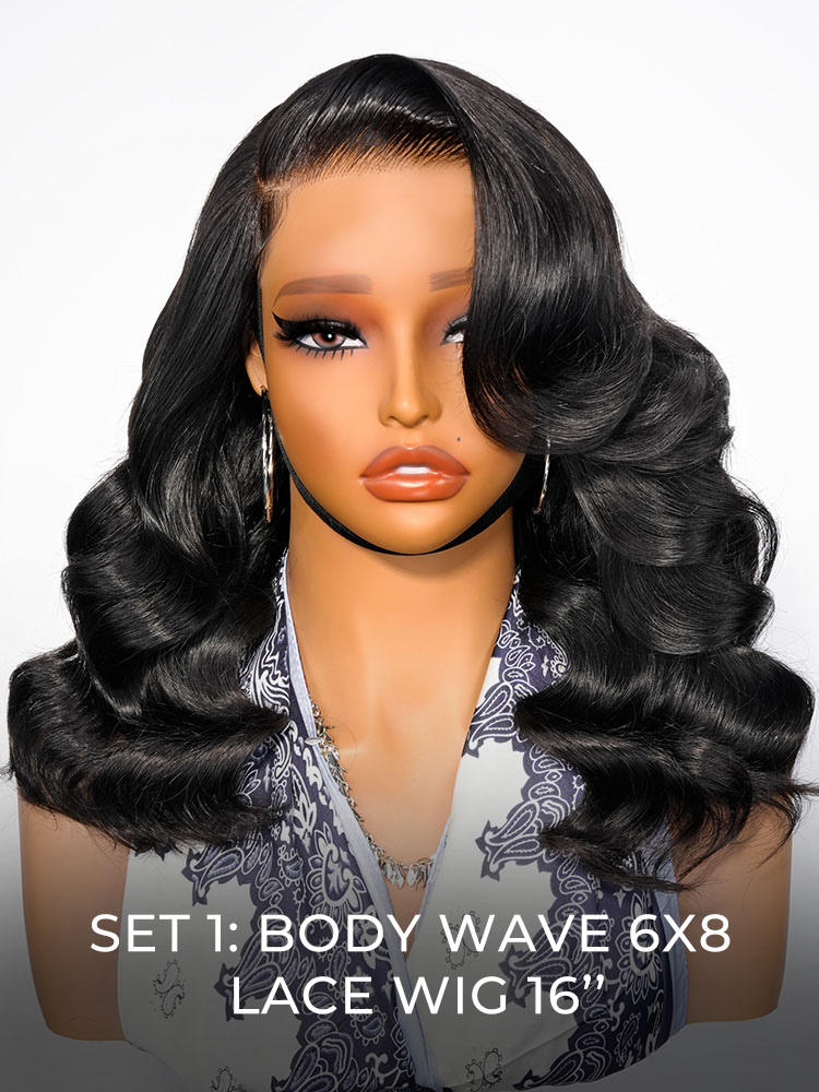 Glueless Body Wave Lace Front Wig
