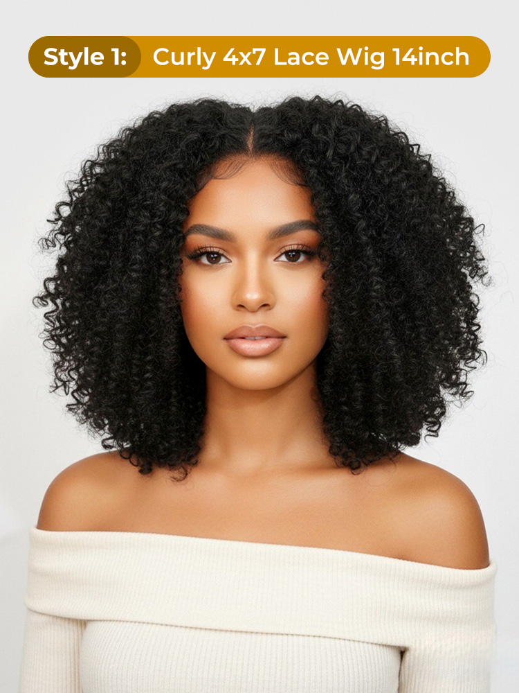 Curly Lace Front Wig