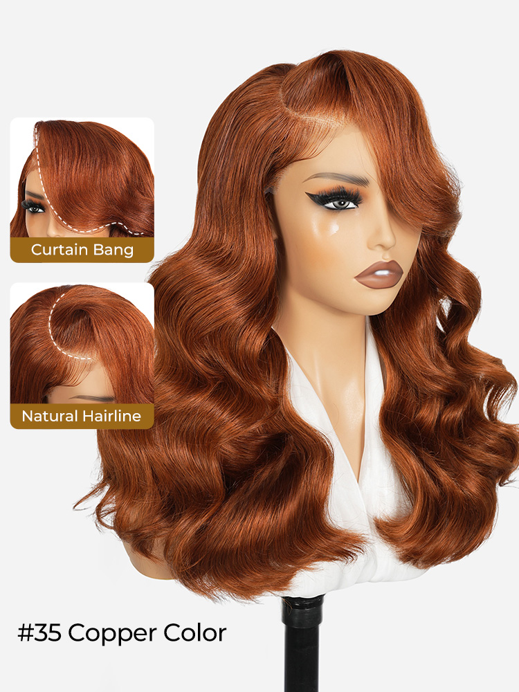 glueless lace front wig