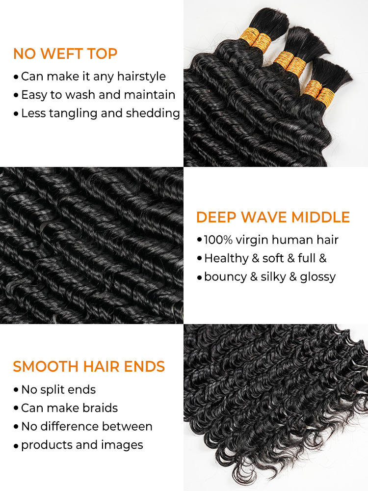 Human Hair for Micro Braiding