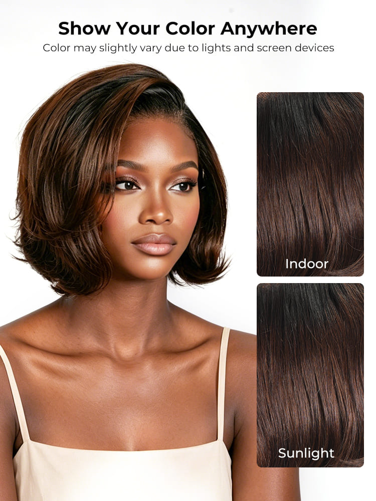 ombre color with dark root